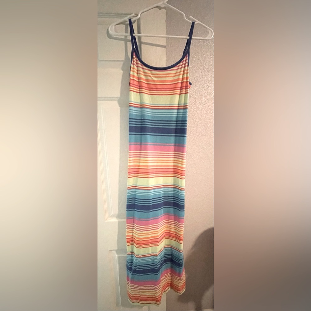Multi-color Summer Maxi Dress
